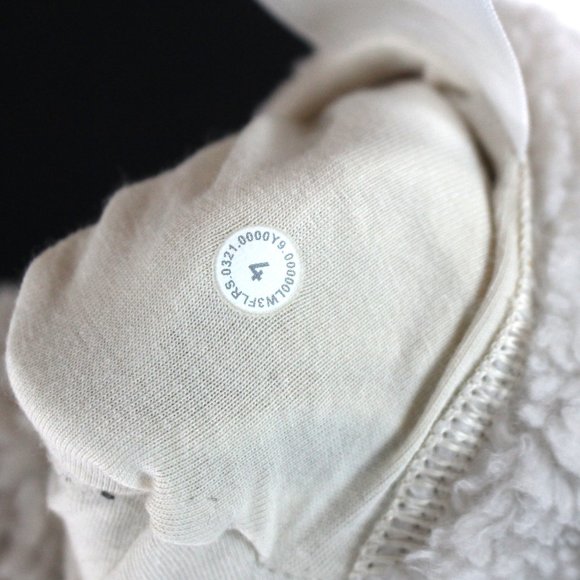 Lululemon Oh So Sherpa Half Zip Trench Hoodie Pullover 4 Kangaroo Pocket Jacket - Picture 9 of 9